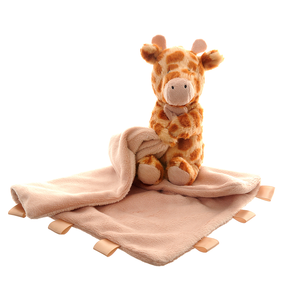 Comforter Blanket with plush  - Giraffe