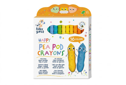 Happy Pea pod Crayons 36pc