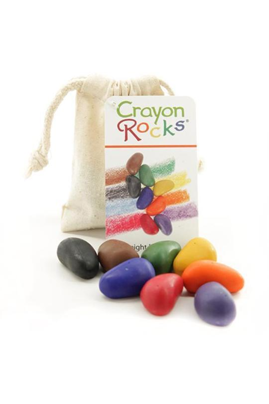 Crayon Rocks in Muslin Bag - 8 Pack