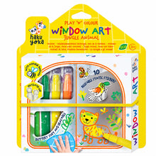 Window Art -  Jungle Animals