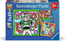 3 x 49 pc Puzzle - Toy Story 5 - On a Mission