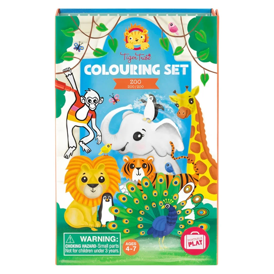 Colouring Set - Zoo