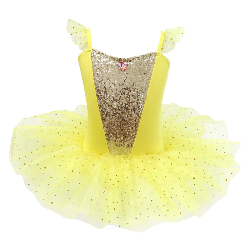 Disney Belle Sparkling Tutu Size 3/4