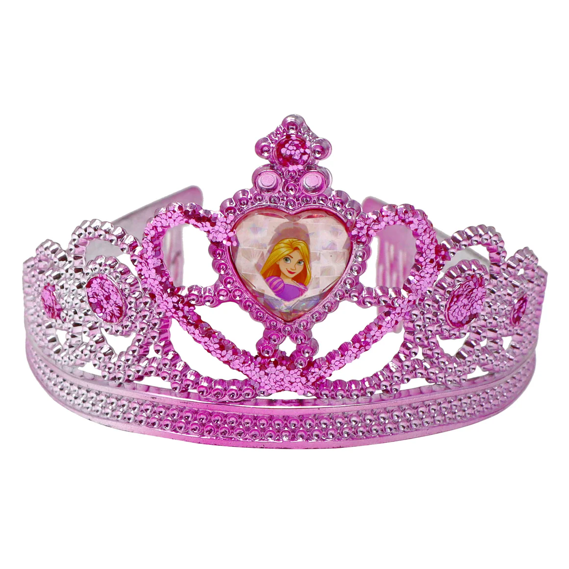 Disney Princess Rapunzel Heart Gemstone & Glitter Crown