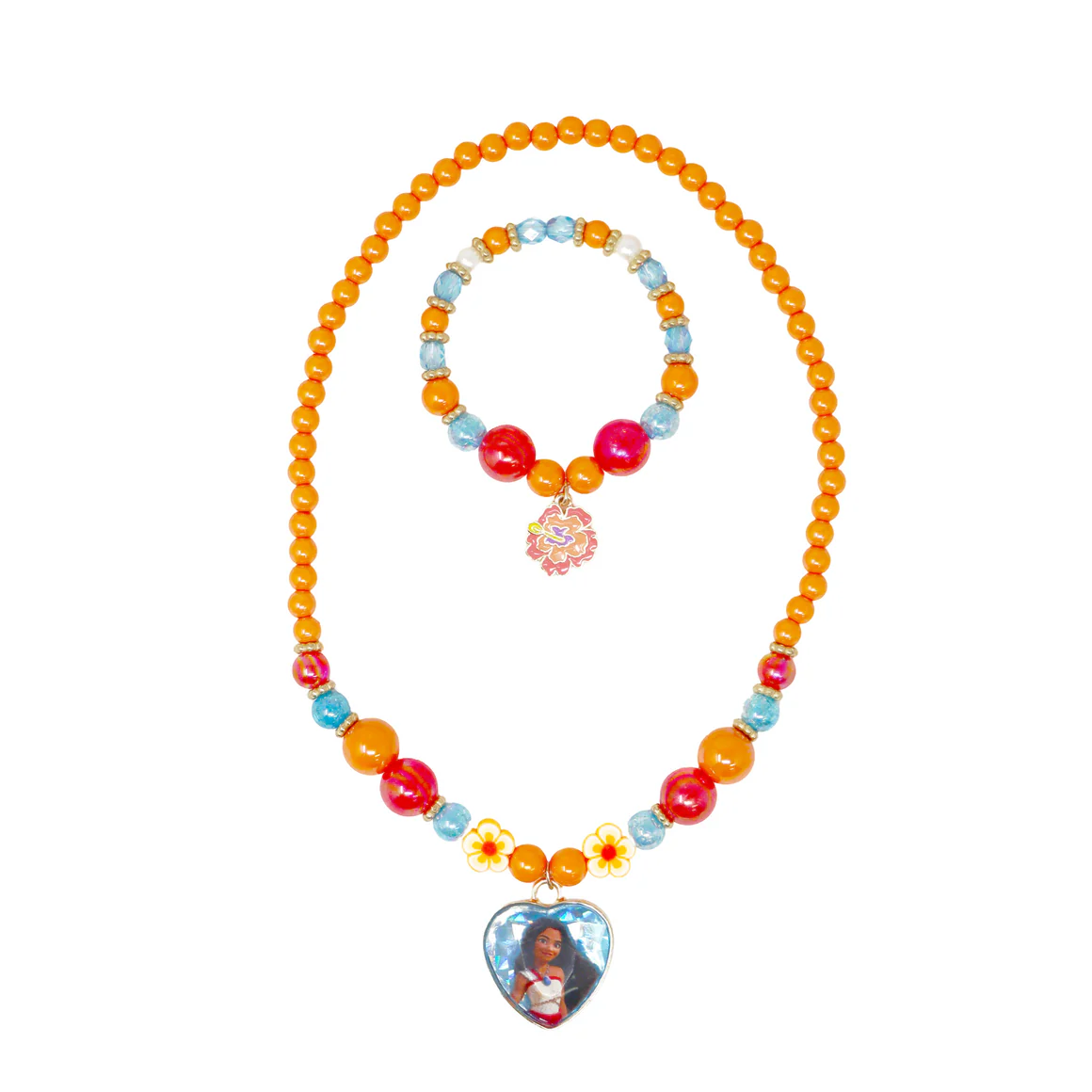 Disney Moana 2 Necklace & Bracelet Set