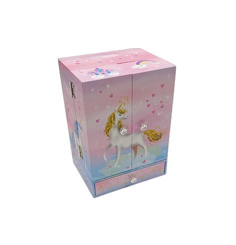 Unicorn Wardrobe Jewellery Box DAN133