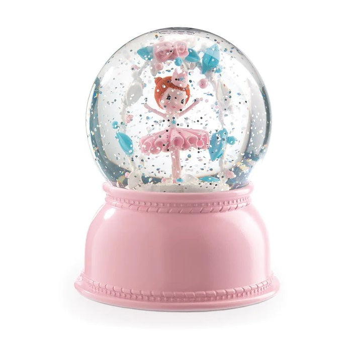 Ballerina Snow Globe Night Light