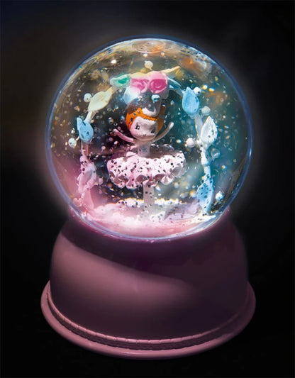 Ballerina Snow Globe Night Light