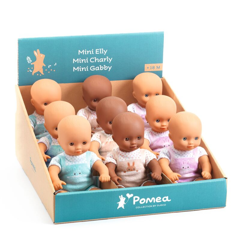 Pomea Mini Dolls (Elly, Charly, Gabby) - Assorted
