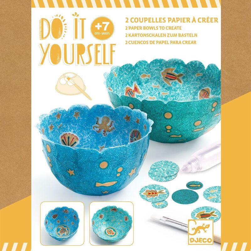 DIY - In The Sea Paper Bowls