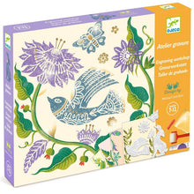Passionflower Engraving & Painting Workshop