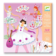 Colour and Assemble Ballet Dancers