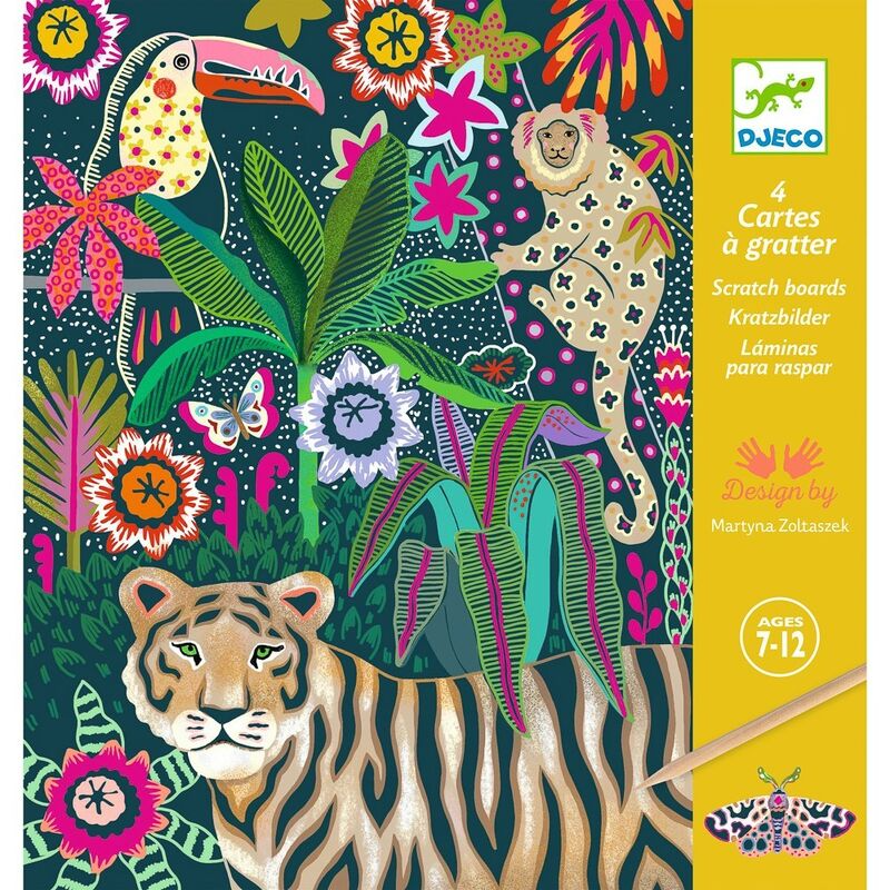 Neon Jungle Scratch Cards