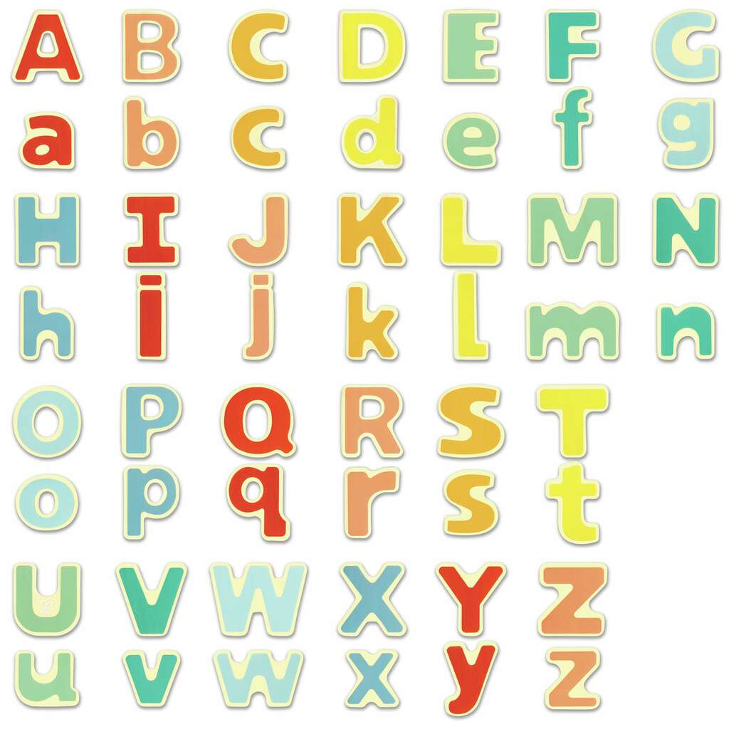 Magnetic Alphabet Letters