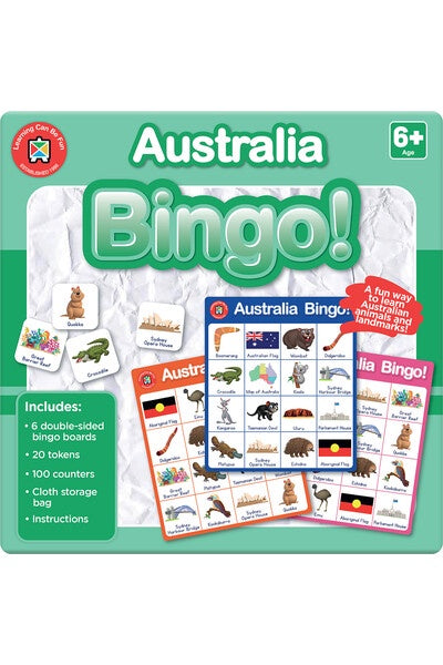 Australia Bingo!