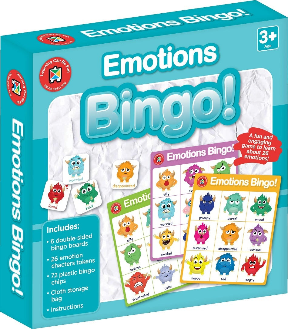 Emotions Bingo!