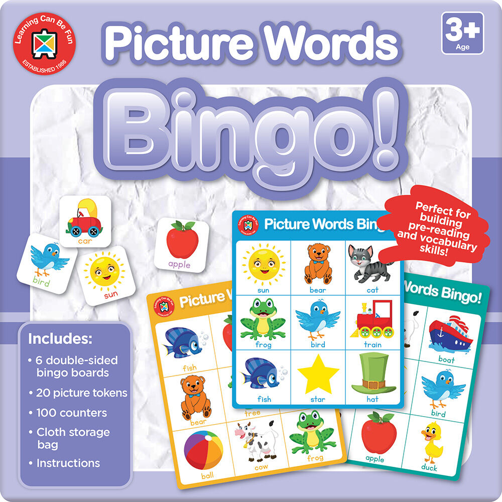 Picture Words Bingo!