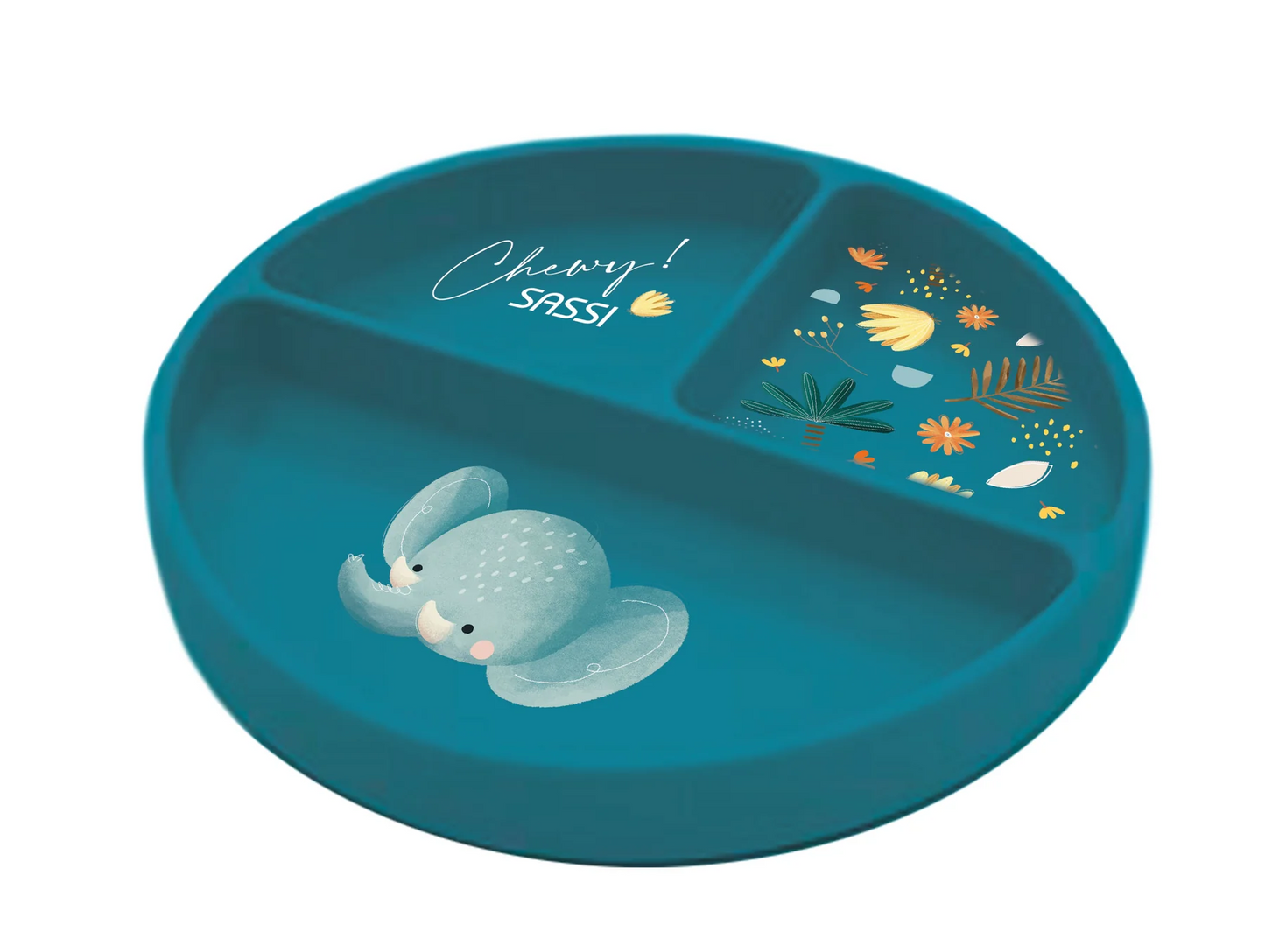 Silicone Divided Plate