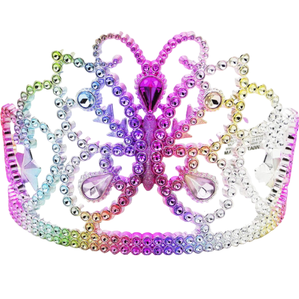 Rainbow Butterfly Tiara