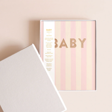 Baby Book 3rd Edition - Petal Stripe