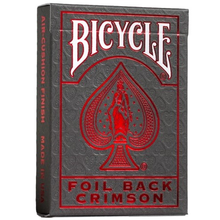Black Crimson Playing Cards