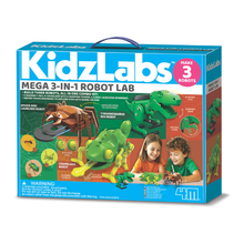 KidzLabs - Mega 3-in-1 Robot Lab