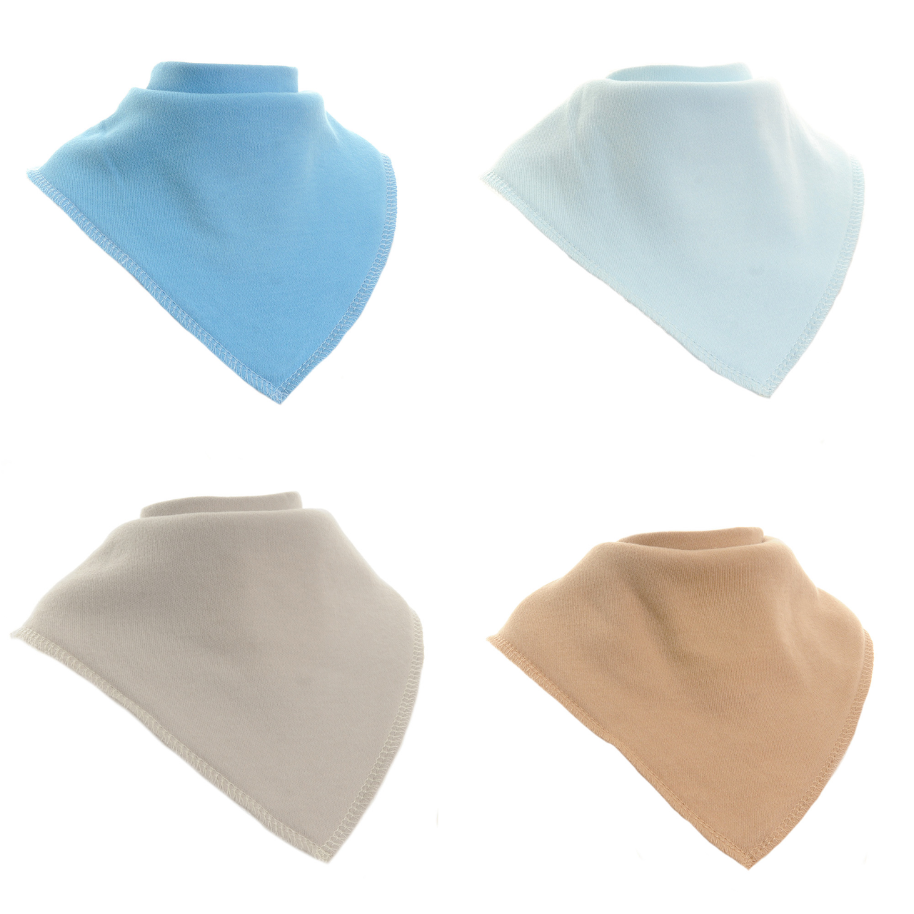 Bandana Dribble Bibs 4 pack - Driftwood Waves
