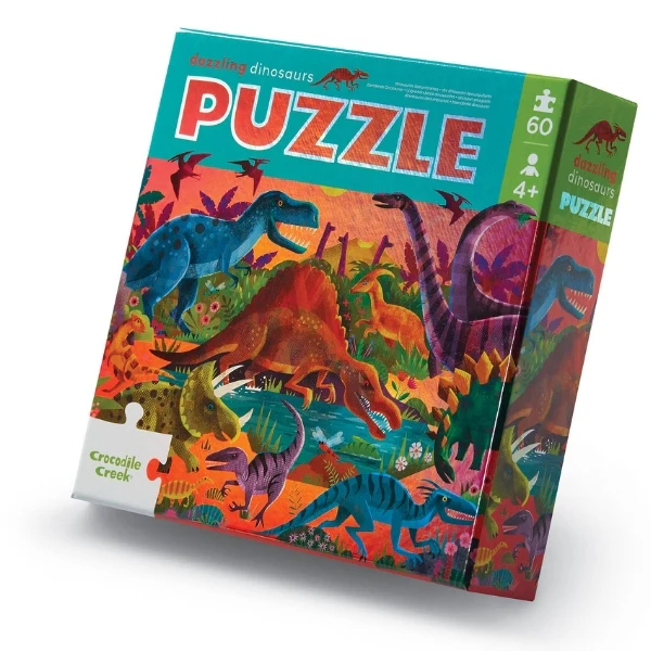 Holographic Puzzle 50 pc - Dazzling Dinosaurs