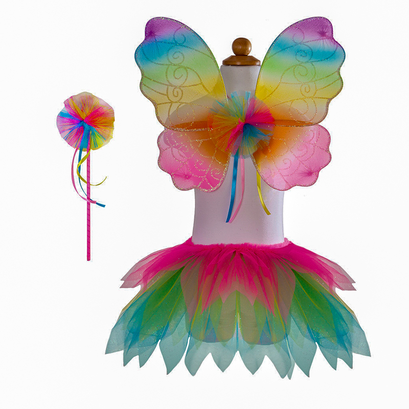 Neon Rainbow Tutu - Size 4-6