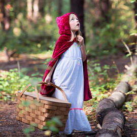 Little Red Riding Hood Cape - Size 3-4