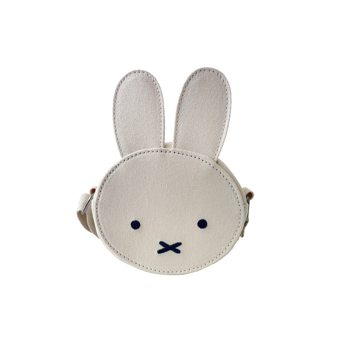 Miffy Canvas Ears Crossbody Bag - Off White