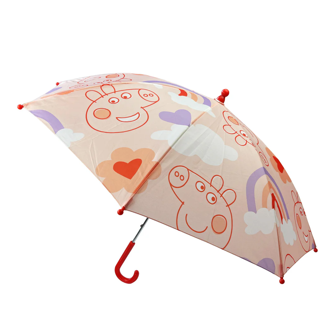 Peppa Pig Umbrella - Lilac Red Rainbows