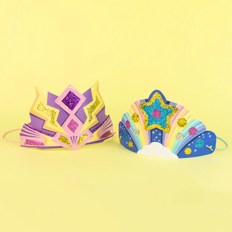 Glitter Goo Crowns