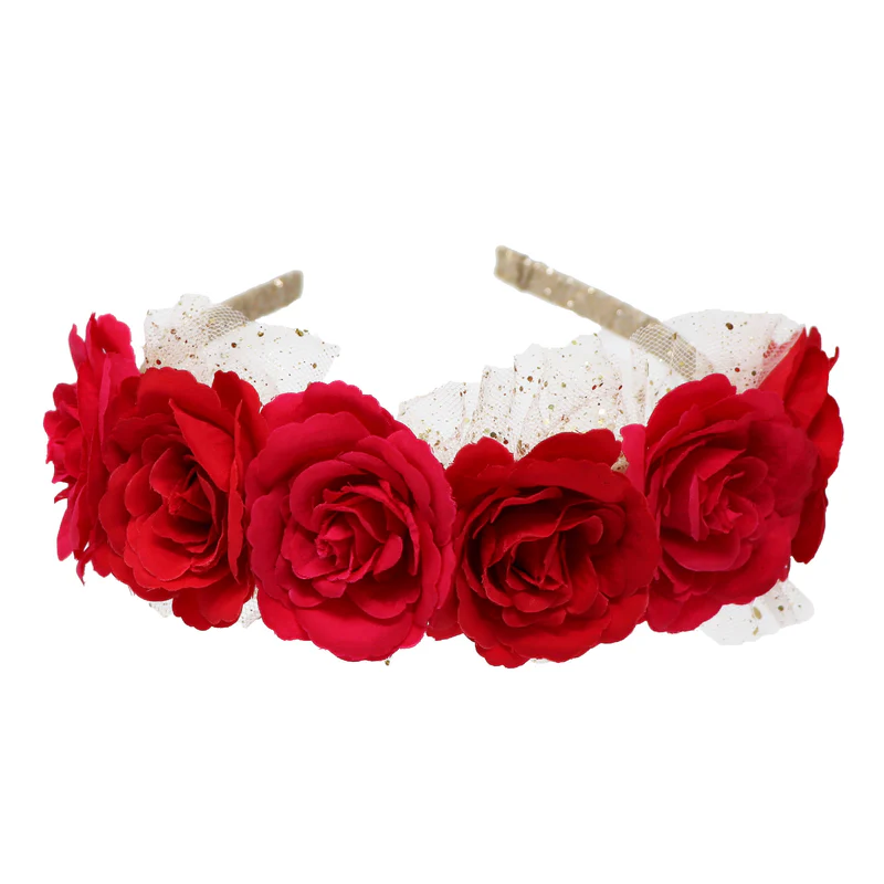 Holiday Floral Headband