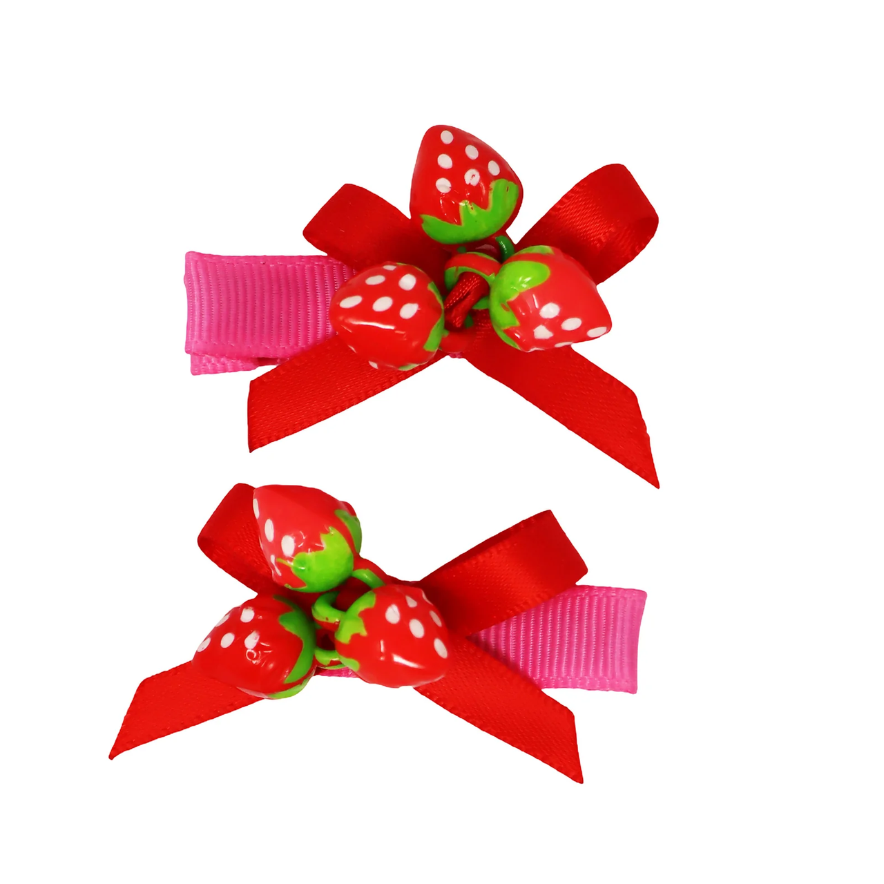 Sweet Berry Hair Clips