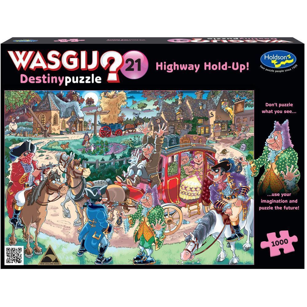 Wasgij 1000 pc Puzzle - Destiny No. 21 - Highway Hold -up