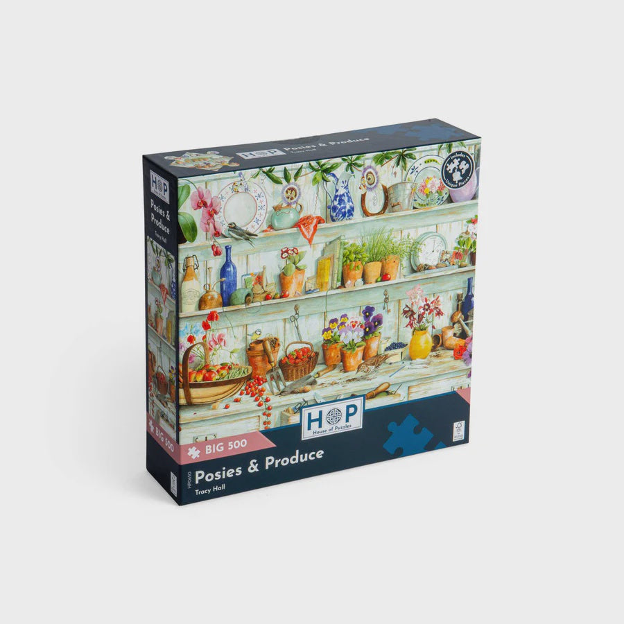500 Bic pc Puzzle - Posies and Produce