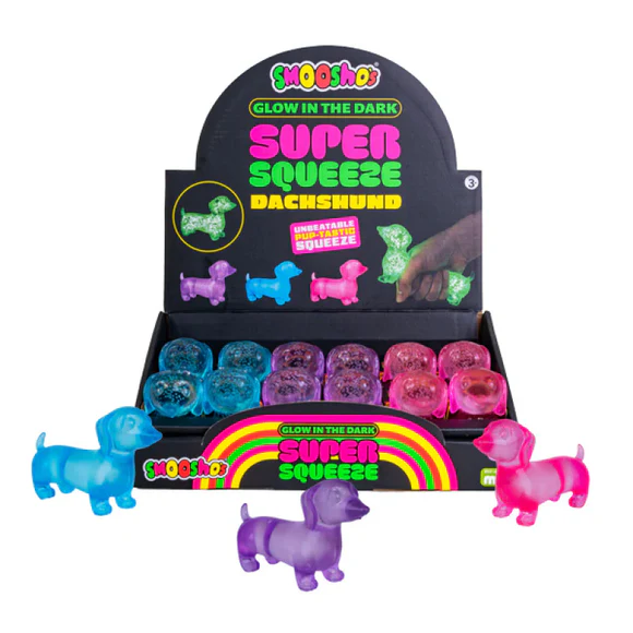 Super Squeeze Dachshund Glow In The Dark