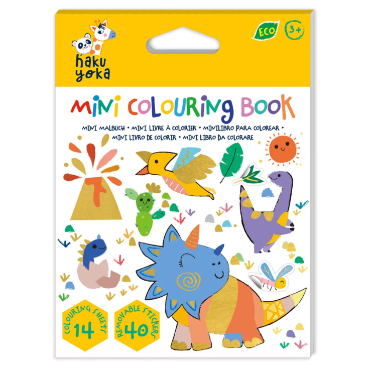 Mini Colouring Book -Dinosaurs