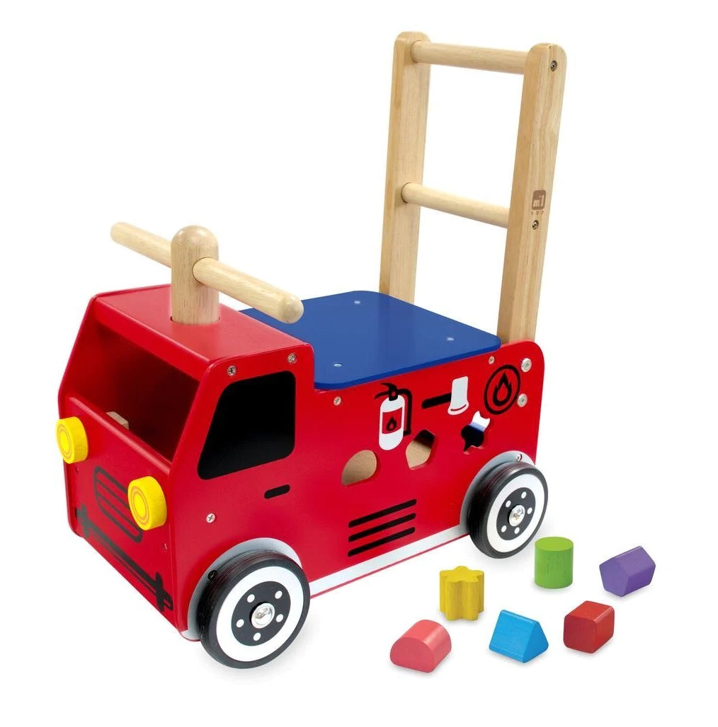 Walk n Ride Sorter - Fire Engine Truck