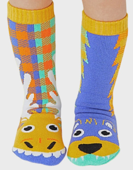 Moose & Bear Grip Socks