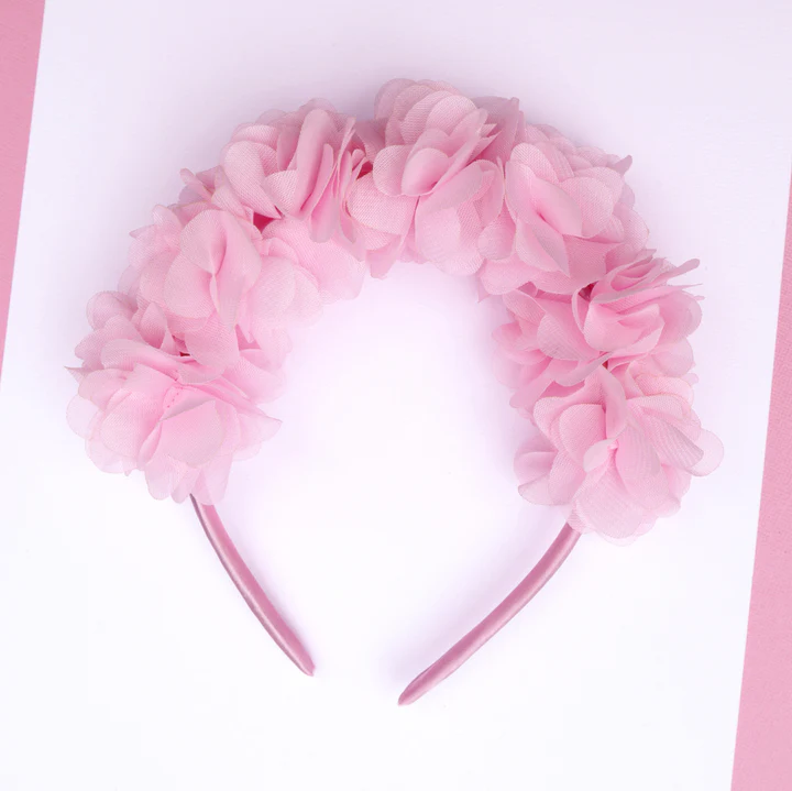 Pink Posy Headband