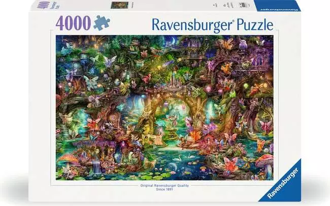 4000 pc Puzzle - The Hidden World of Fairies