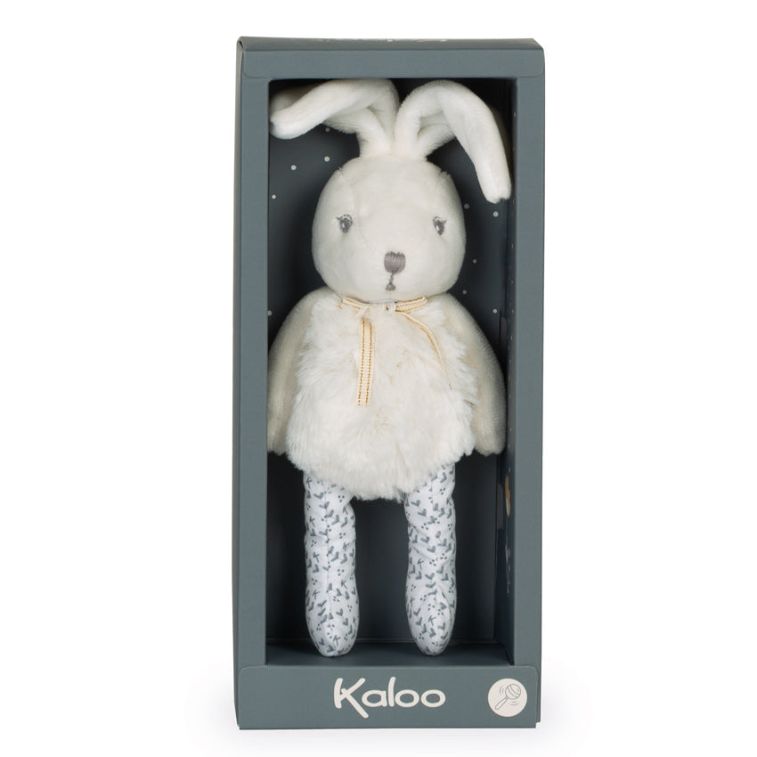 Rabbit Rattle in Gift Box - Perle (Pearl Colour)