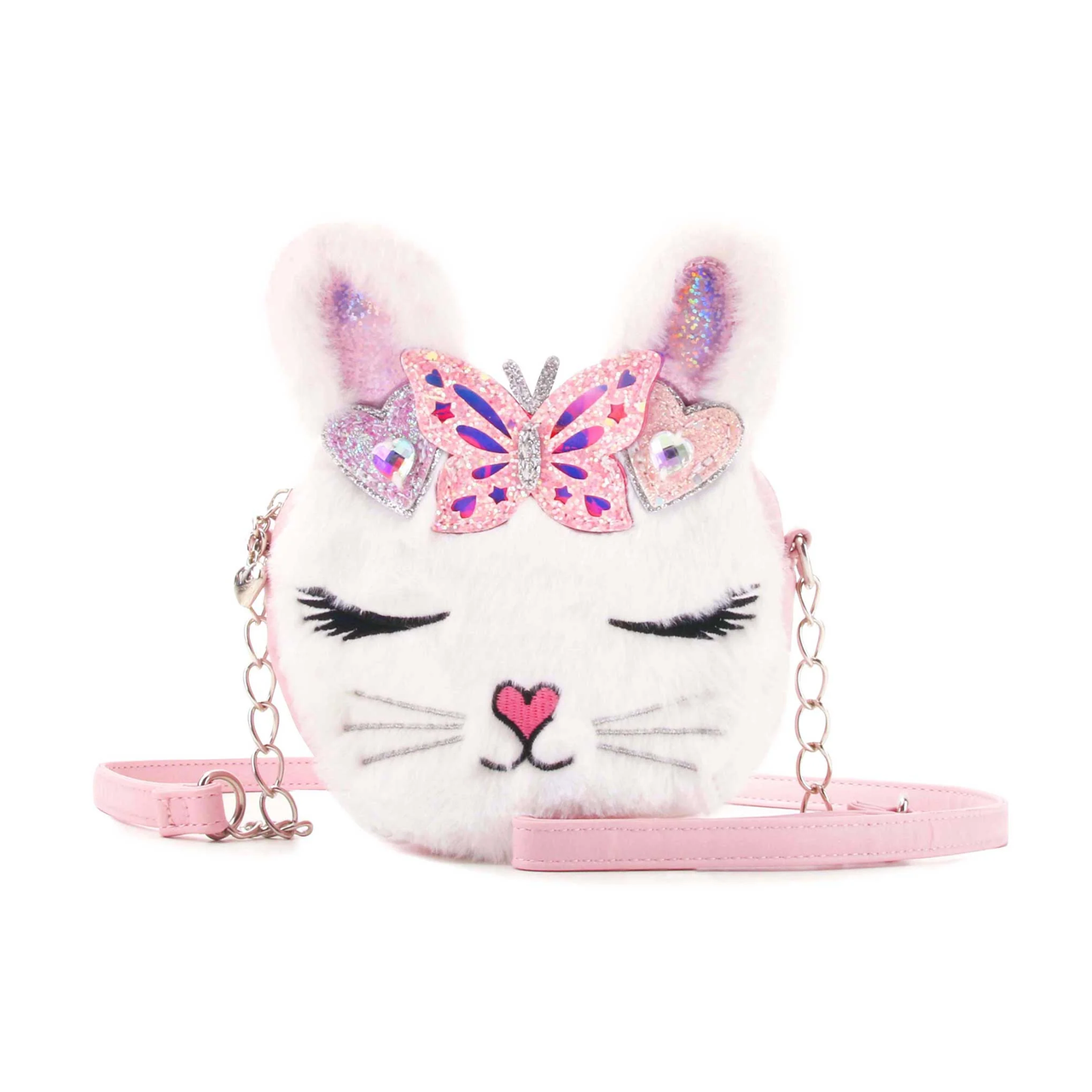 Miss Kiki Round Plush Crossbody Bag