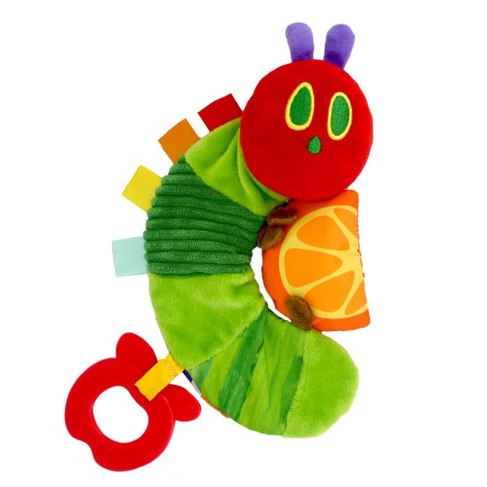 Very Hungry Caterpillar Teether Toy With Orange Slice