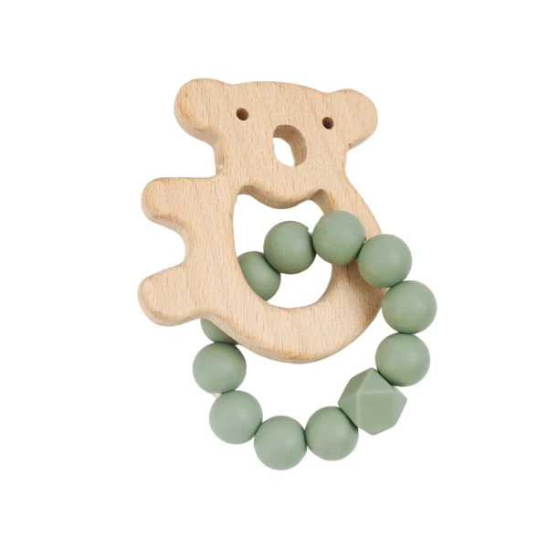 Beechwood Teether Koala Sage Green