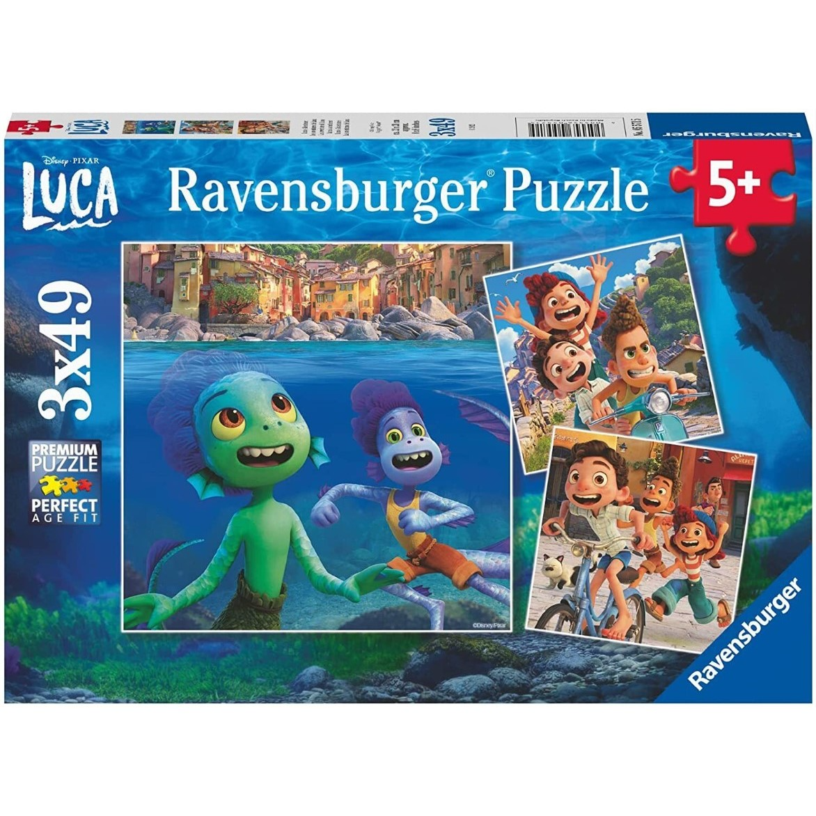 3 x 49 pc Puzzle - Disney Luca