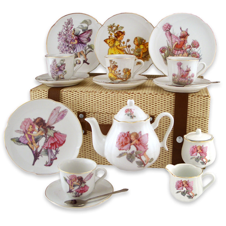 Porcelain Tea Set - Fairies Large