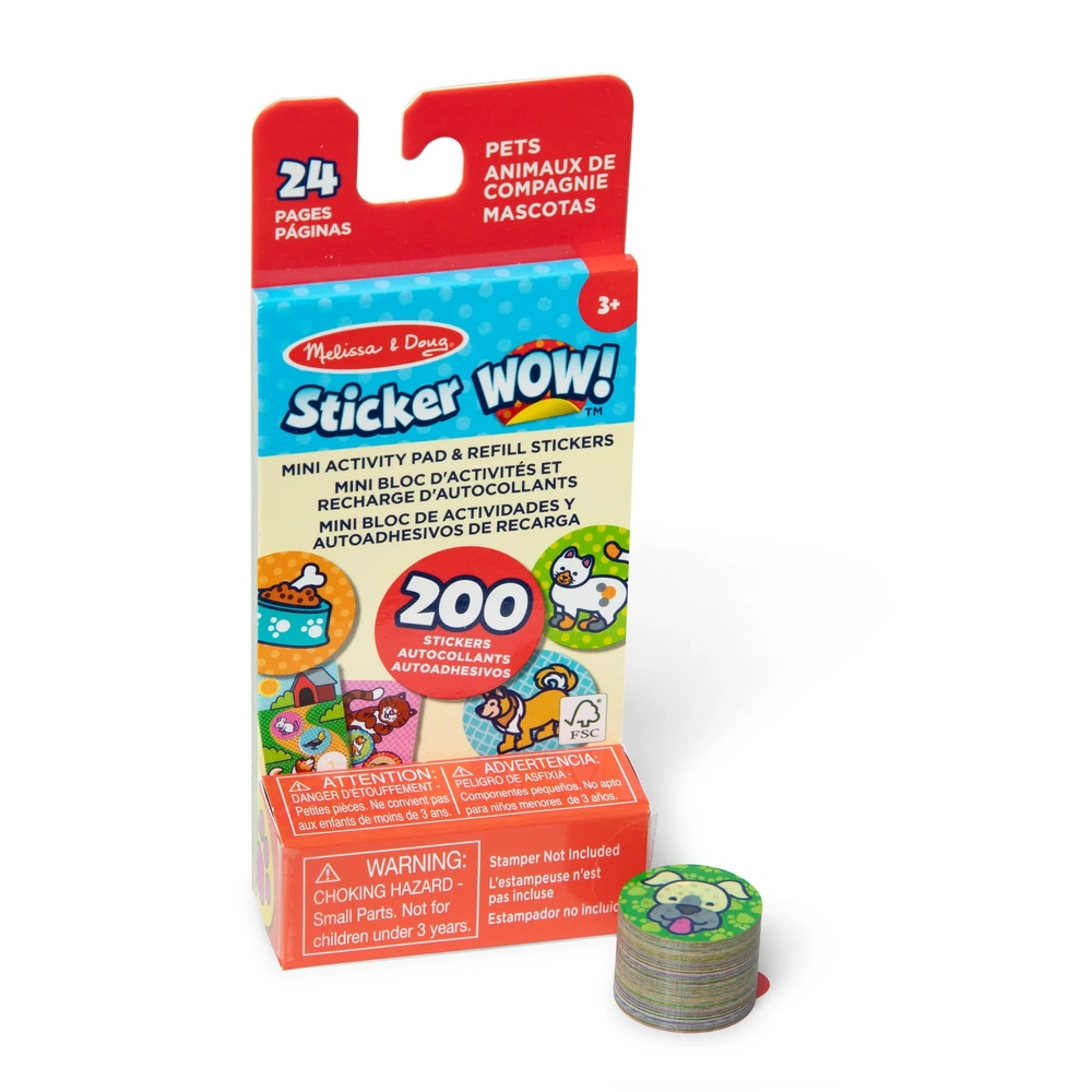 Sticker Wow - Mini Activity Pad & Refill Stickers